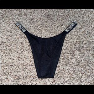 Victoria's Secret Shine Strap Brazilian Bikini Bottom